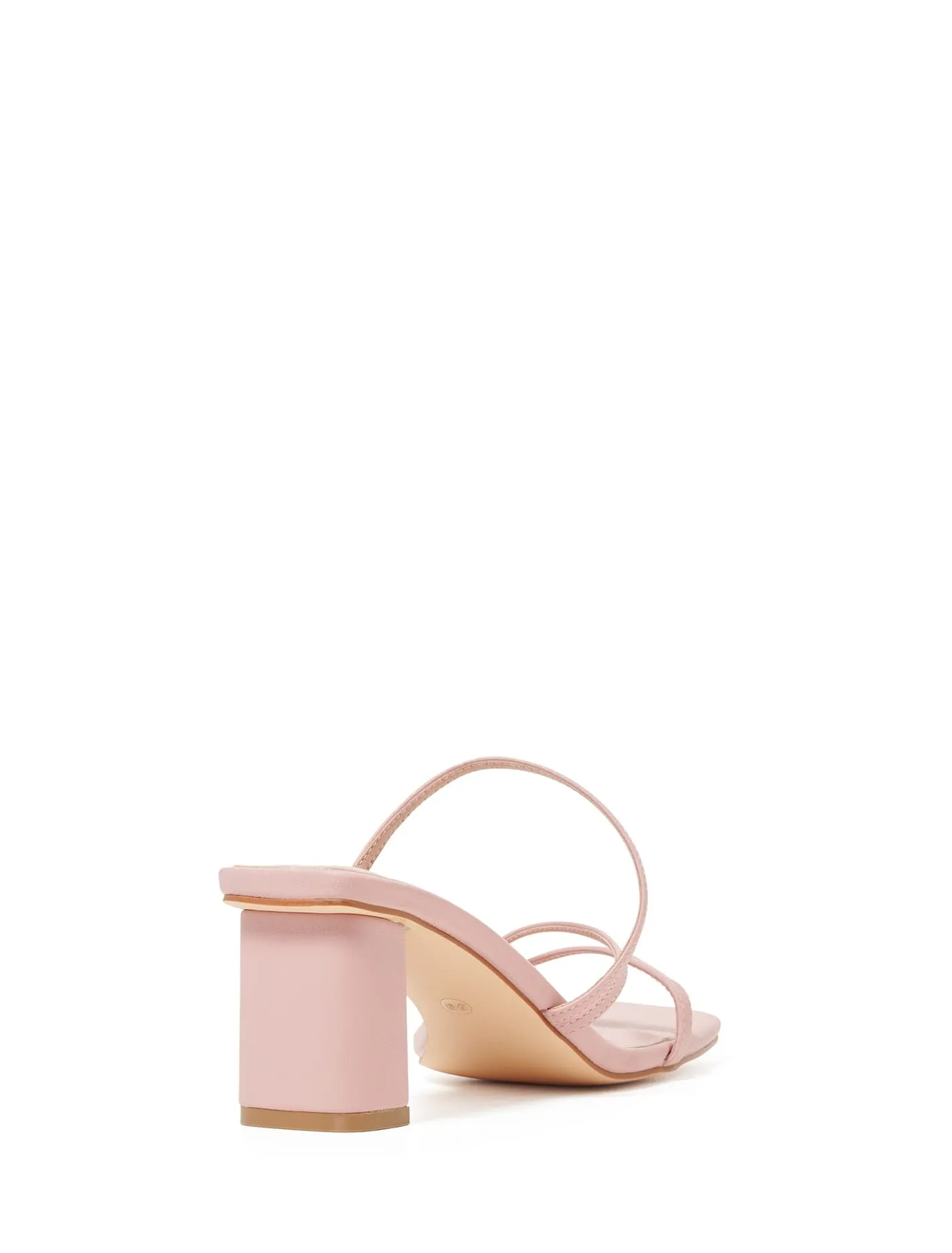 Millie Multi Strap Block Mule