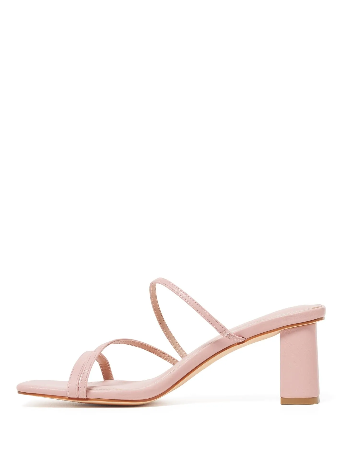 Millie Multi Strap Block Mule