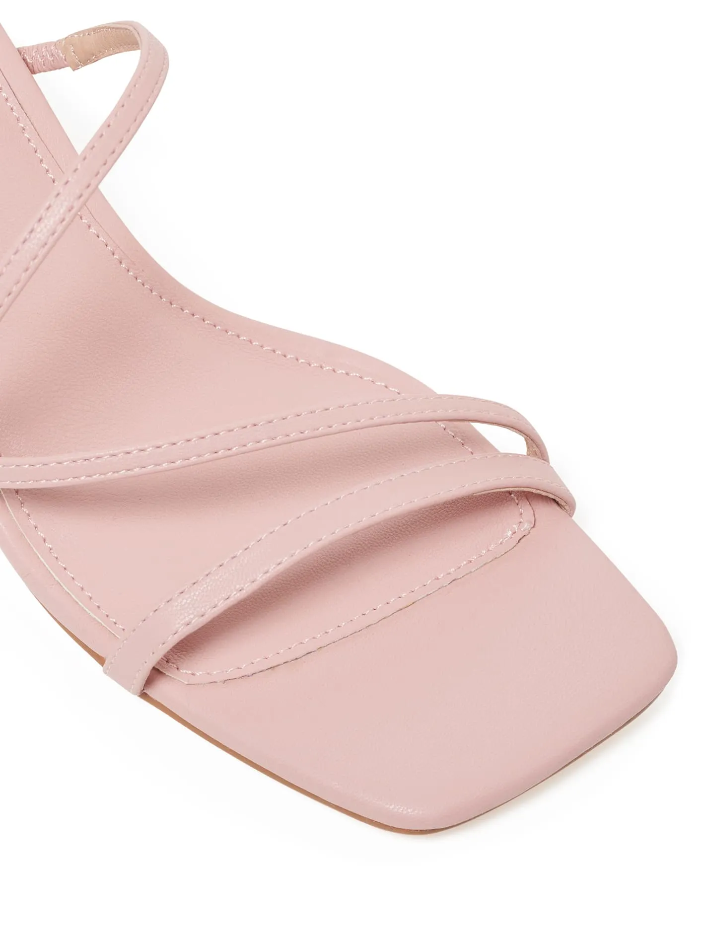 Millie Multi Strap Block Mule