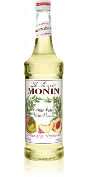 Monin White Peach Syrup