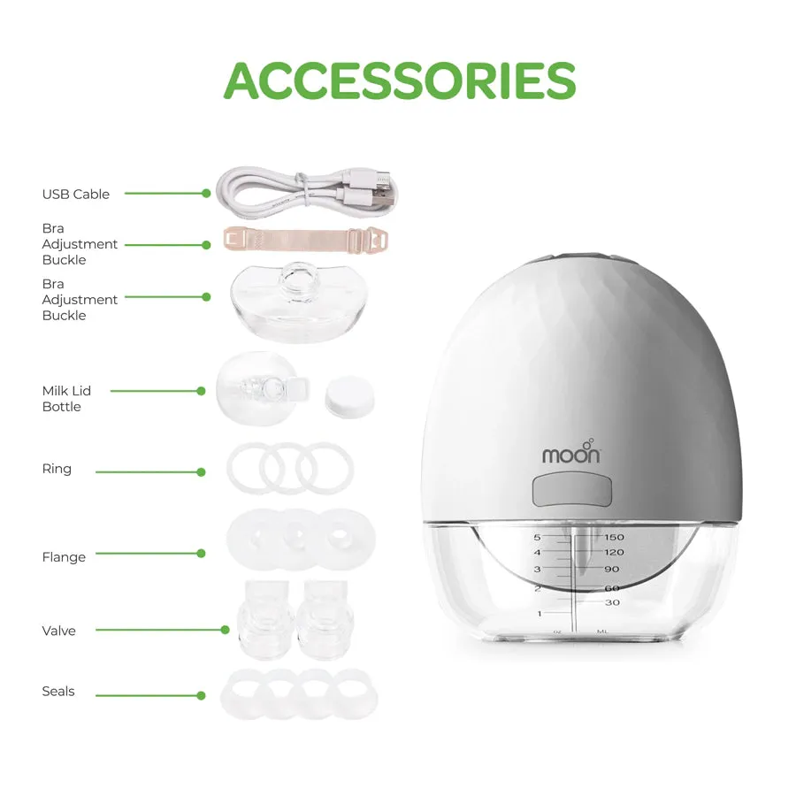 Moon Wearable Hands Free Breast Pump S19,150ml