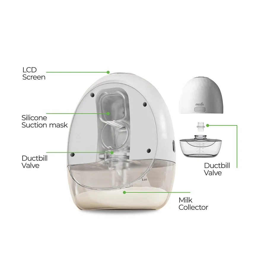 Moon Wearable Hands Free Breast Pump S19,150ml