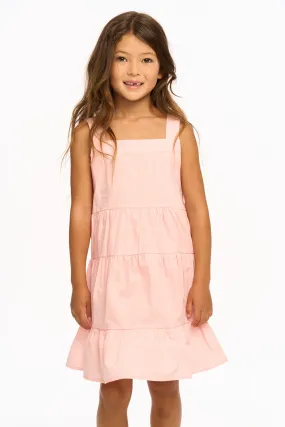Nova Cotton Poplin Tank Dress - English Rose