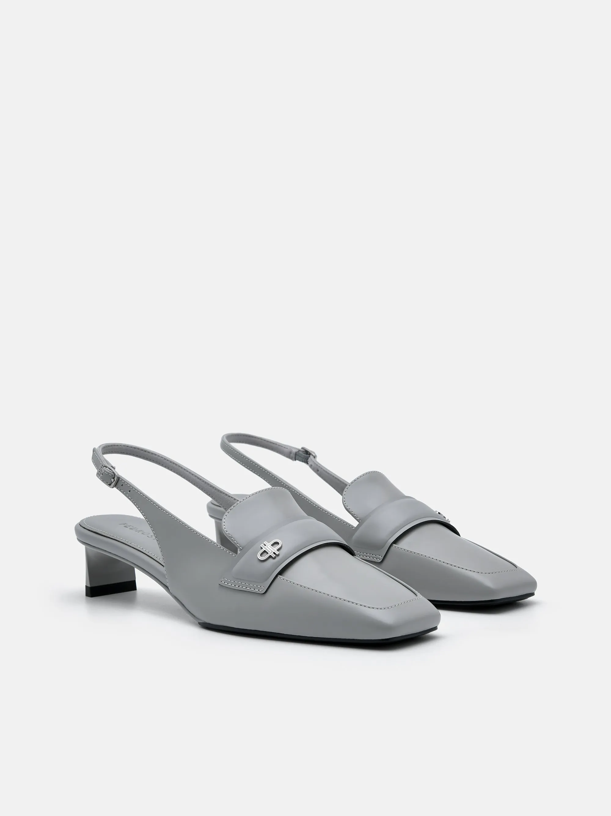 PEDRO Studio Leather Slingback Pumps