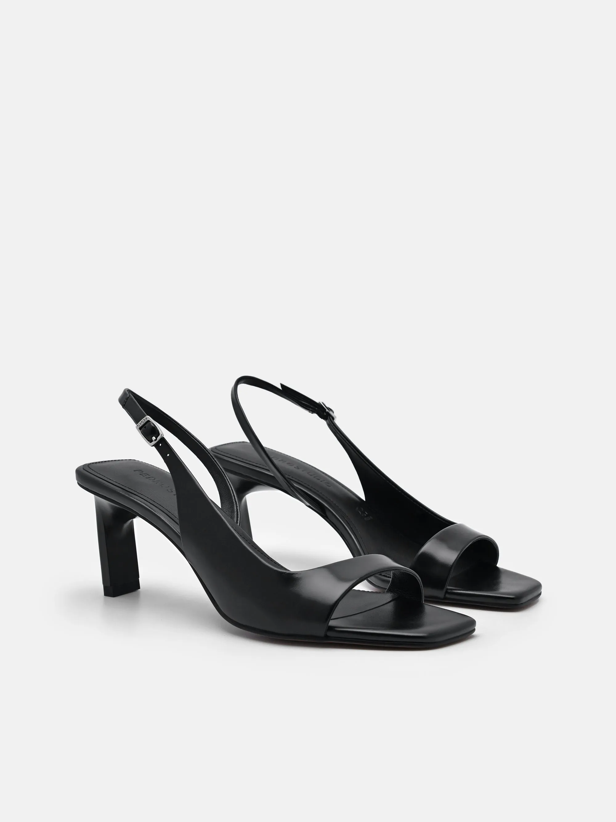 PEDRO Studio Simone Leather Heel Sandals