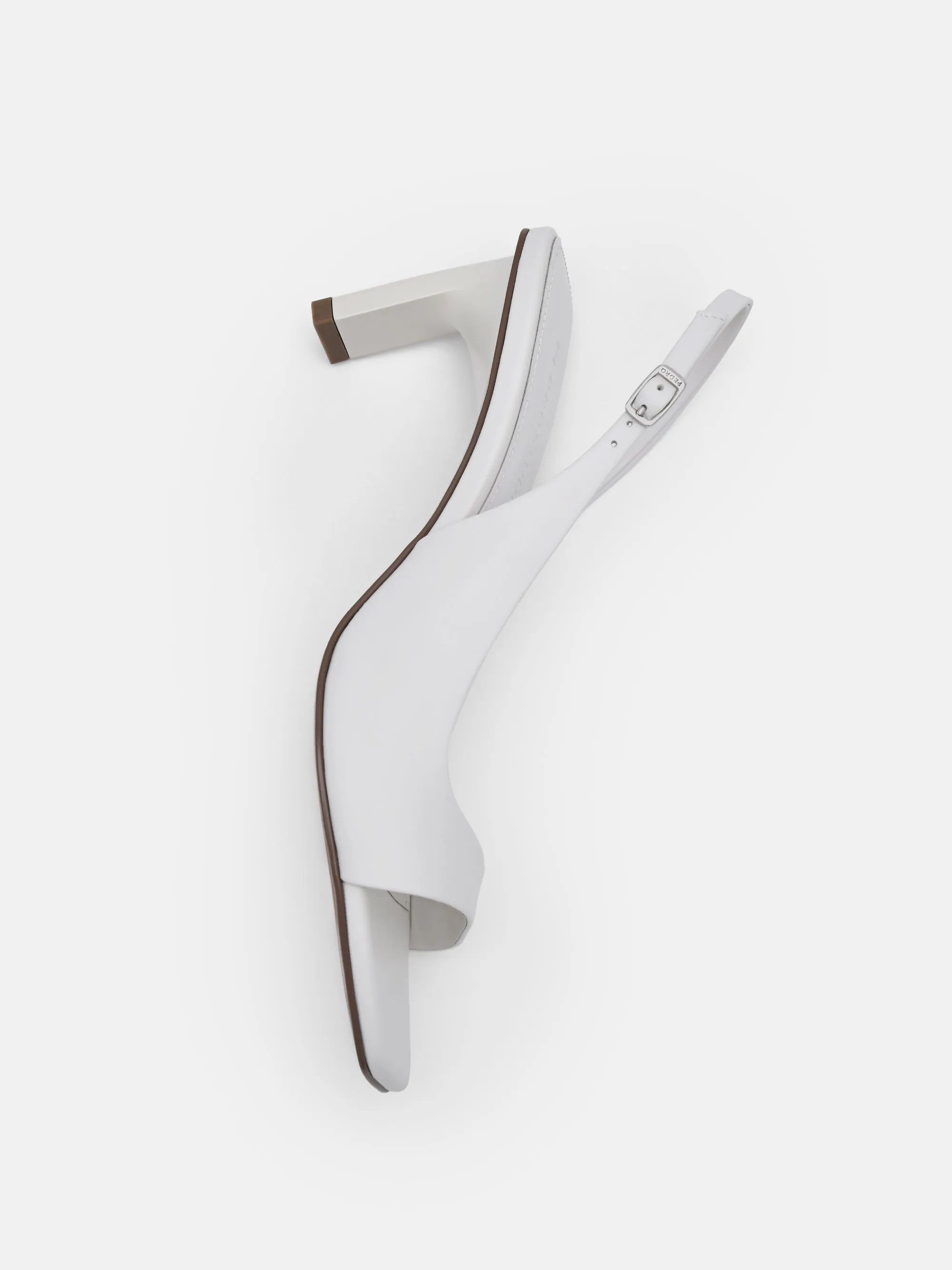 PEDRO Studio Simone Leather Heel Sandals