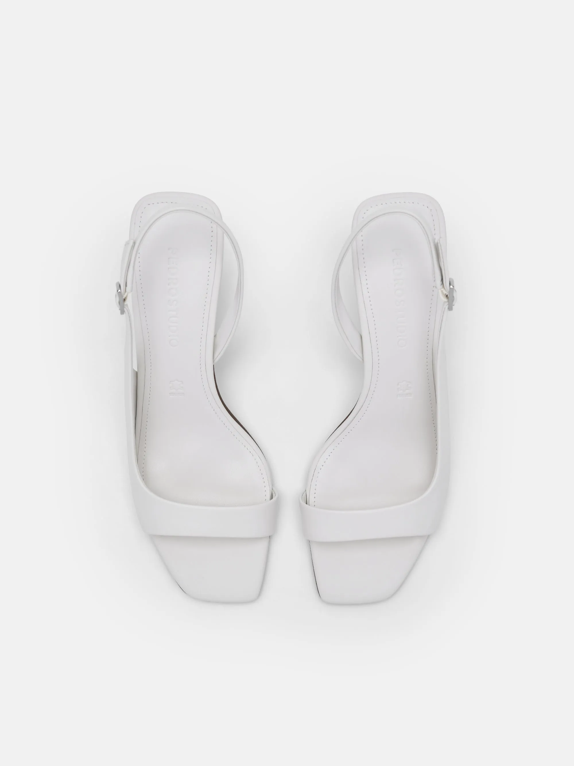 PEDRO Studio Simone Leather Heel Sandals