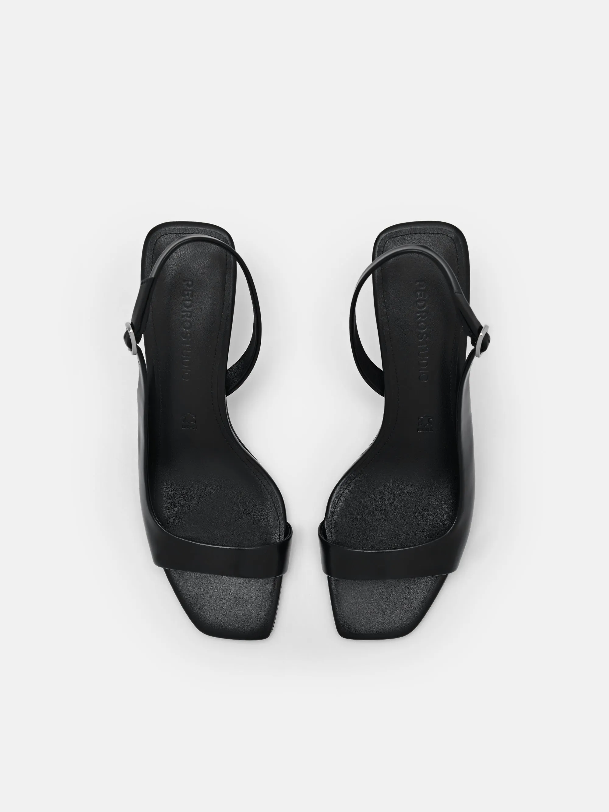 PEDRO Studio Simone Leather Heel Sandals