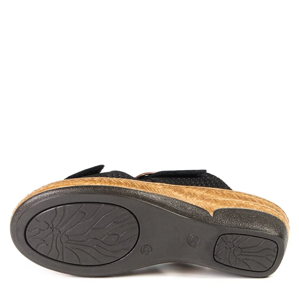 Portofino Women's Lucinda Sandals- Black