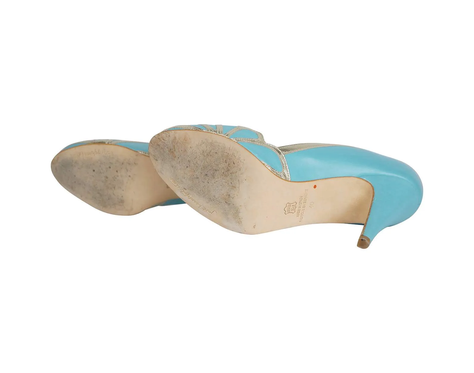 Rachel Simpson Isabelle Blue Pump Shoes - Size 9 US 40 European