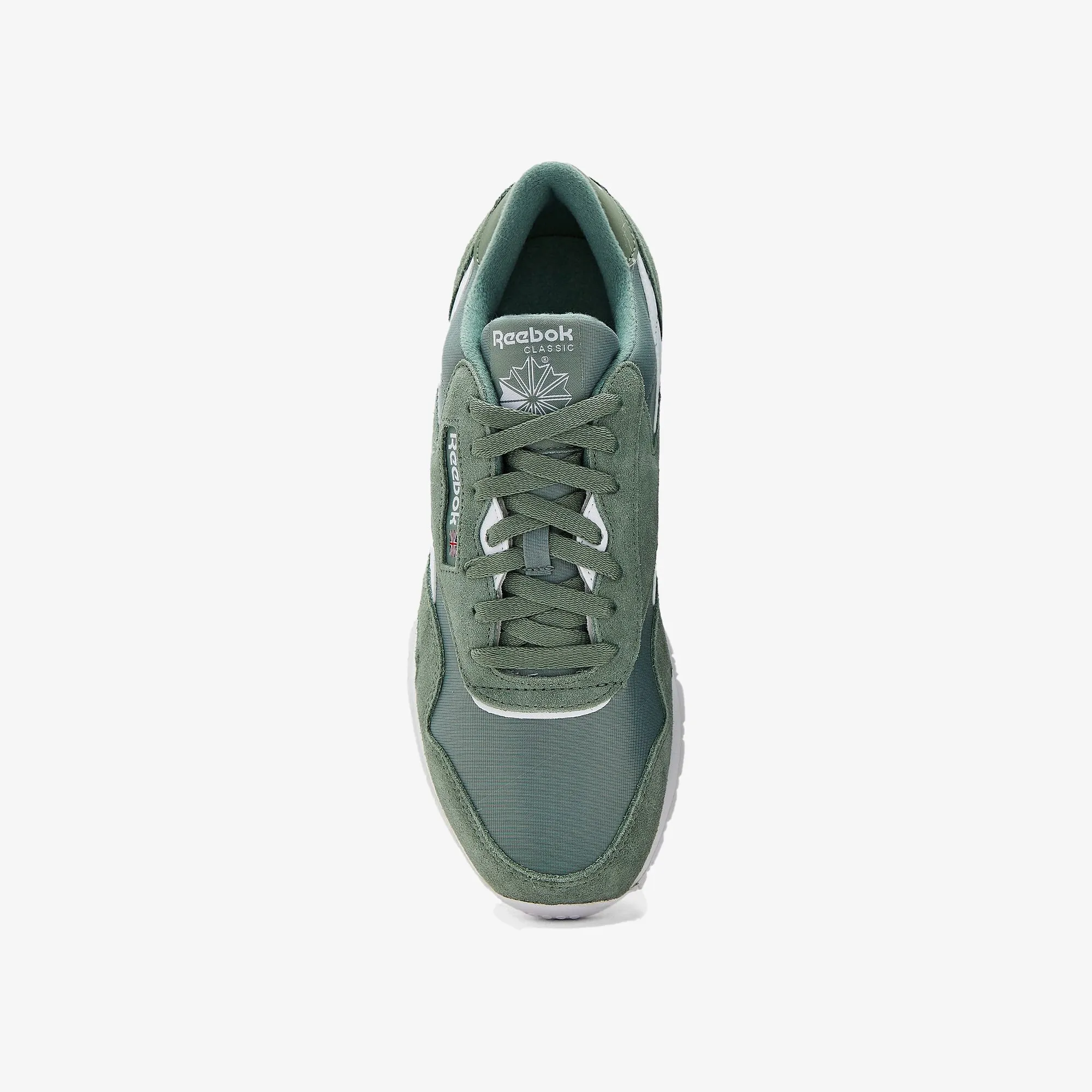 Reebok | CL NYLON  { HARGRN/FTWWHT/HARGRN