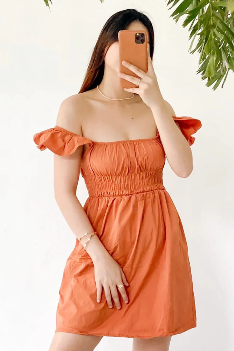 Rhea Smocked Babydoll Dress