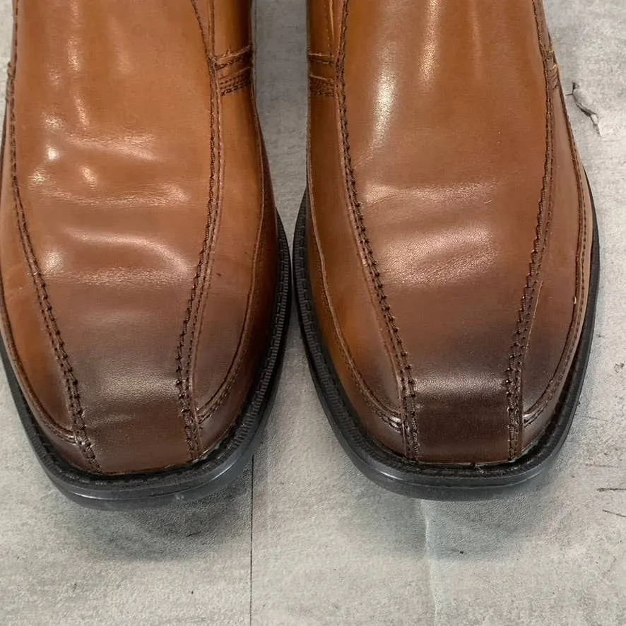ROCKPORT Men's Cognac Style Leader 2 Bike Slip-On Shoes SZ 9.5