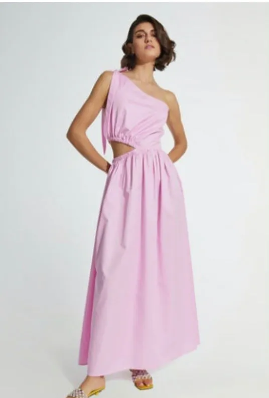 Santorini one arm dress