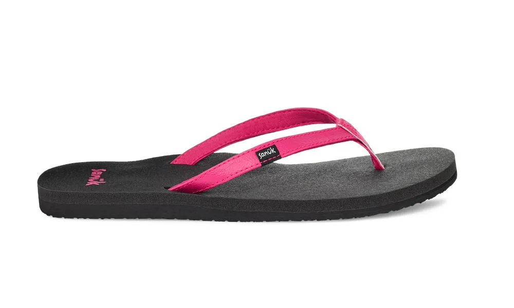 Sanuk Womens Yoga Joy Hot Pink