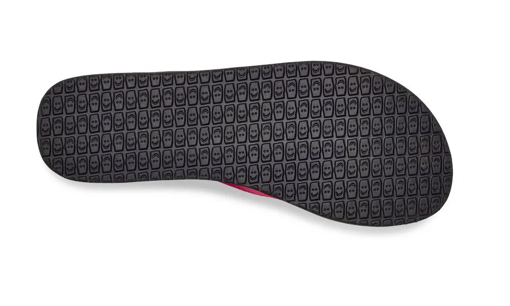 Sanuk Womens Yoga Joy Hot Pink