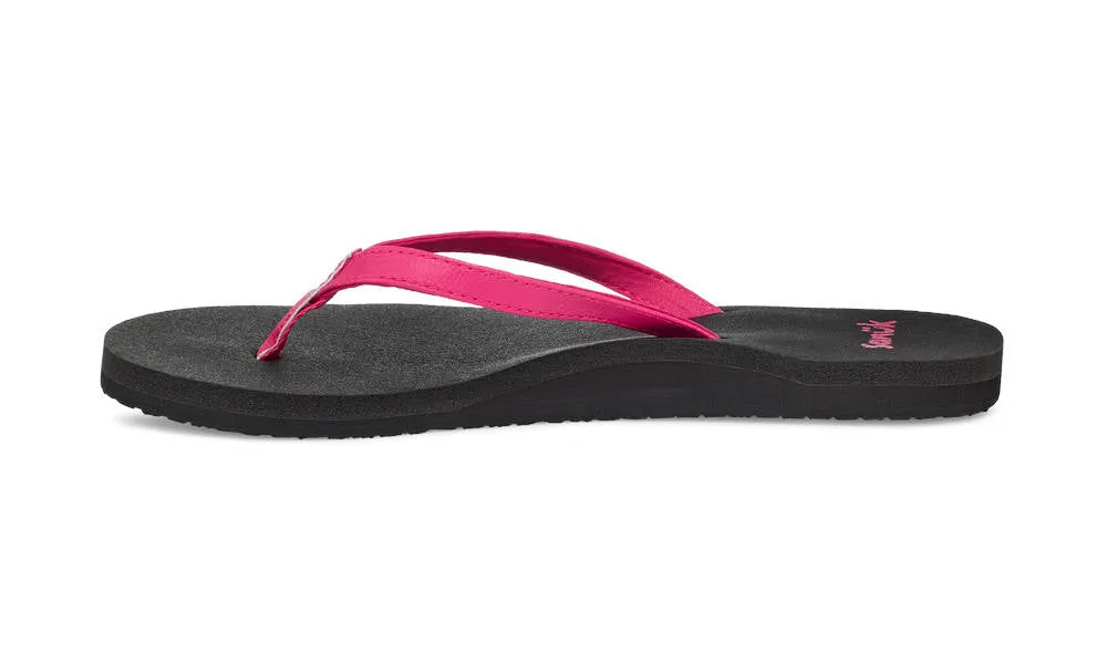 Sanuk Womens Yoga Joy Hot Pink