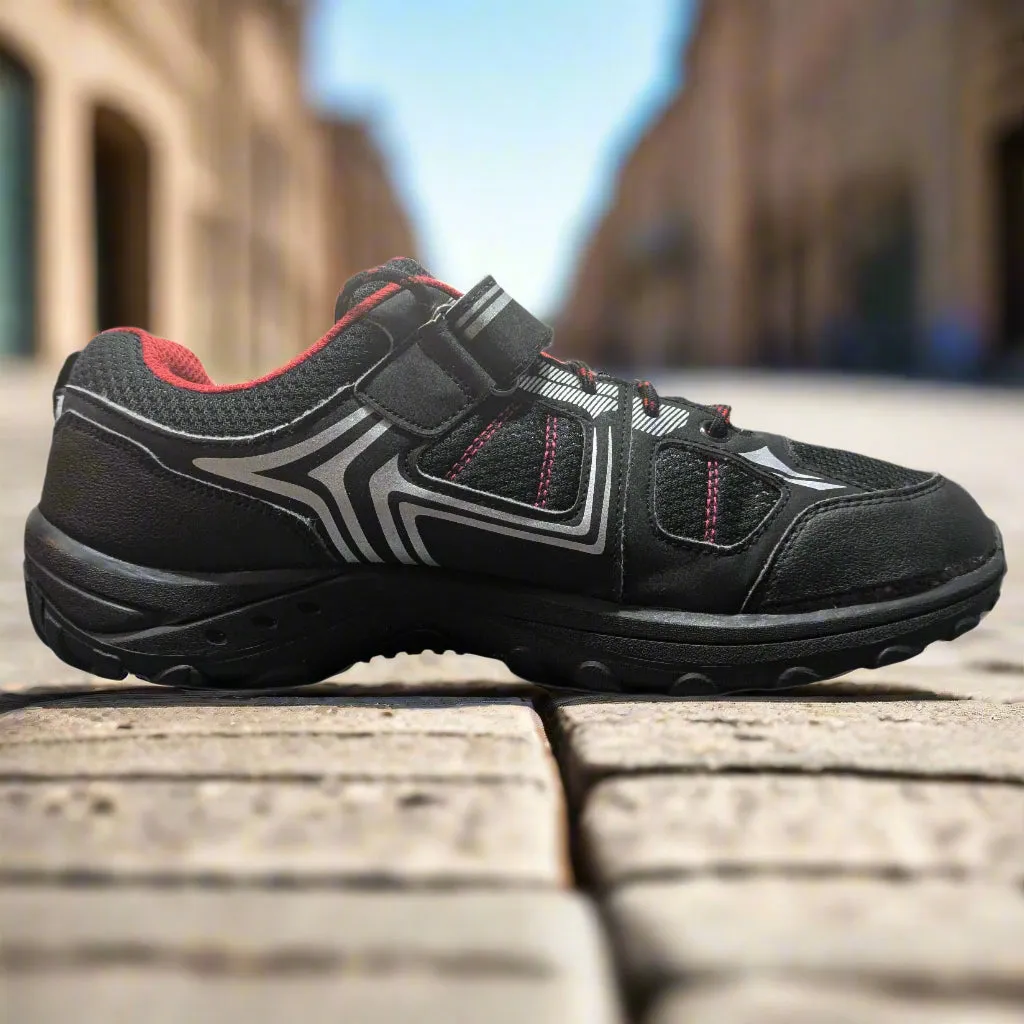 Skechers Black Lace-Up Men's Sneakers (Size EU 42 / UK 8 / US 9)