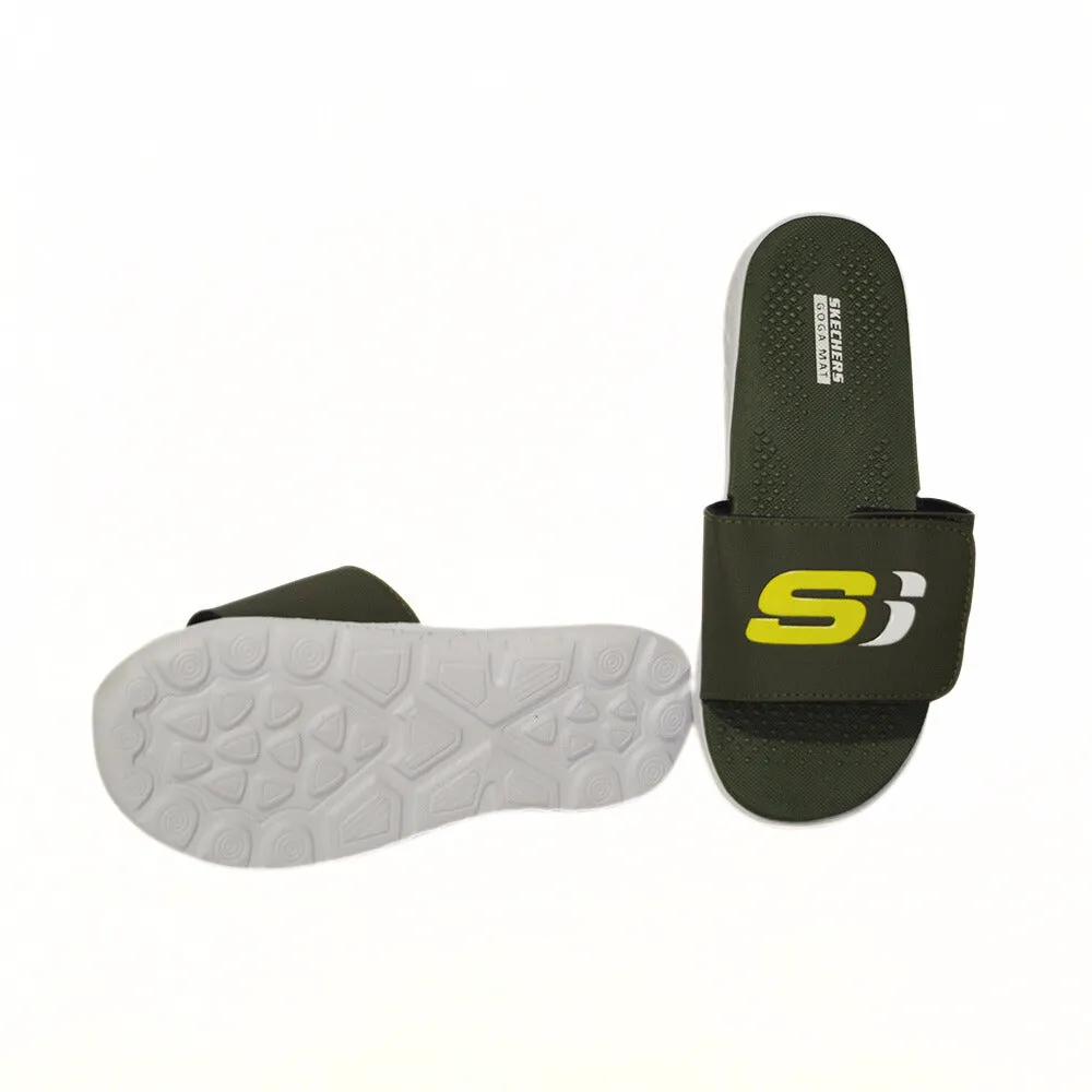 Skechers Monster Slide Sandals - Green