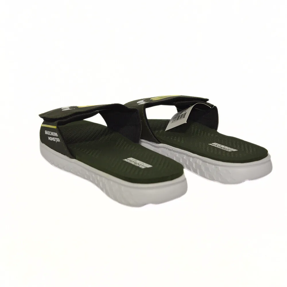 Skechers Monster Slide Sandals - Green