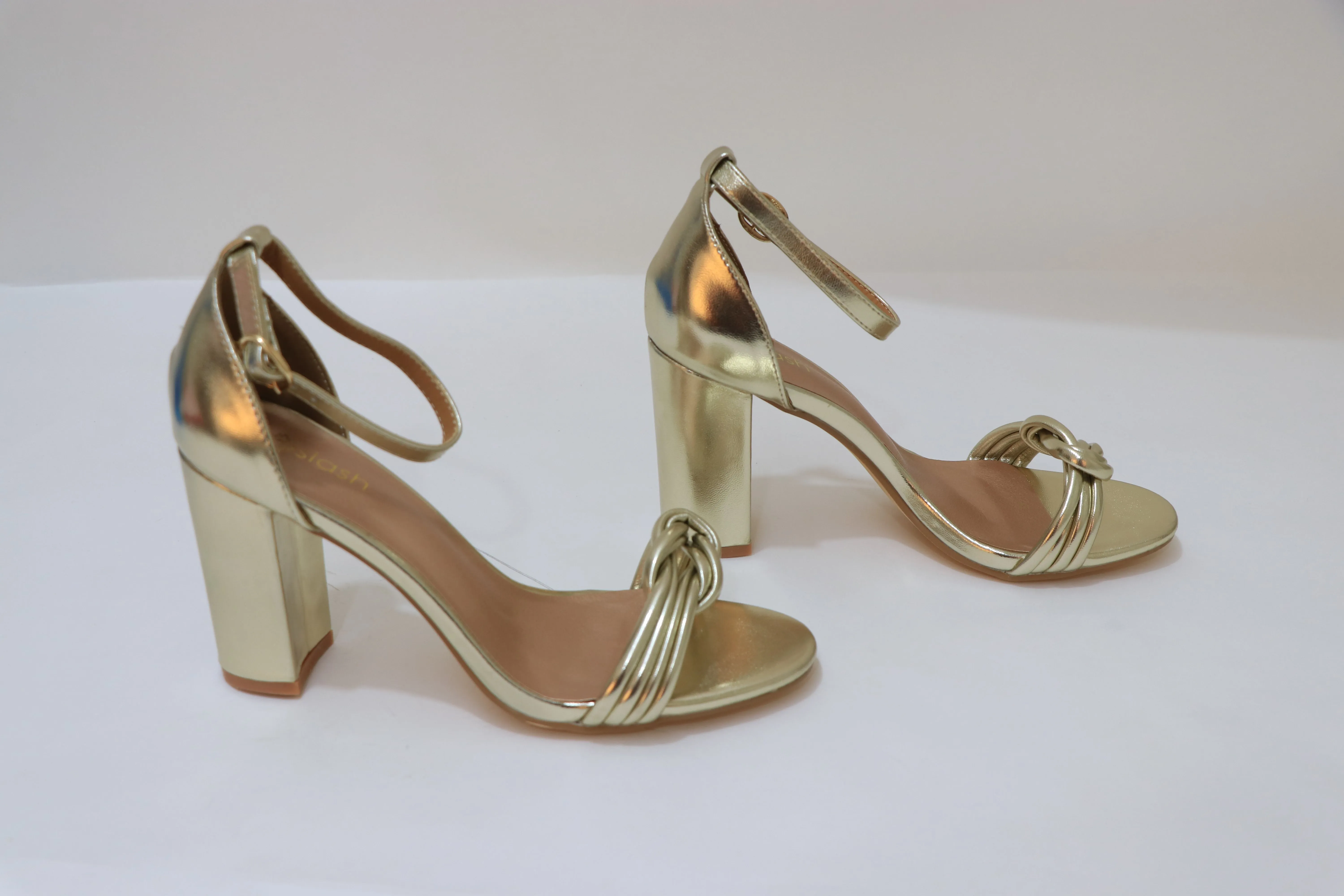 SLASH Shiny High Heels Sandals