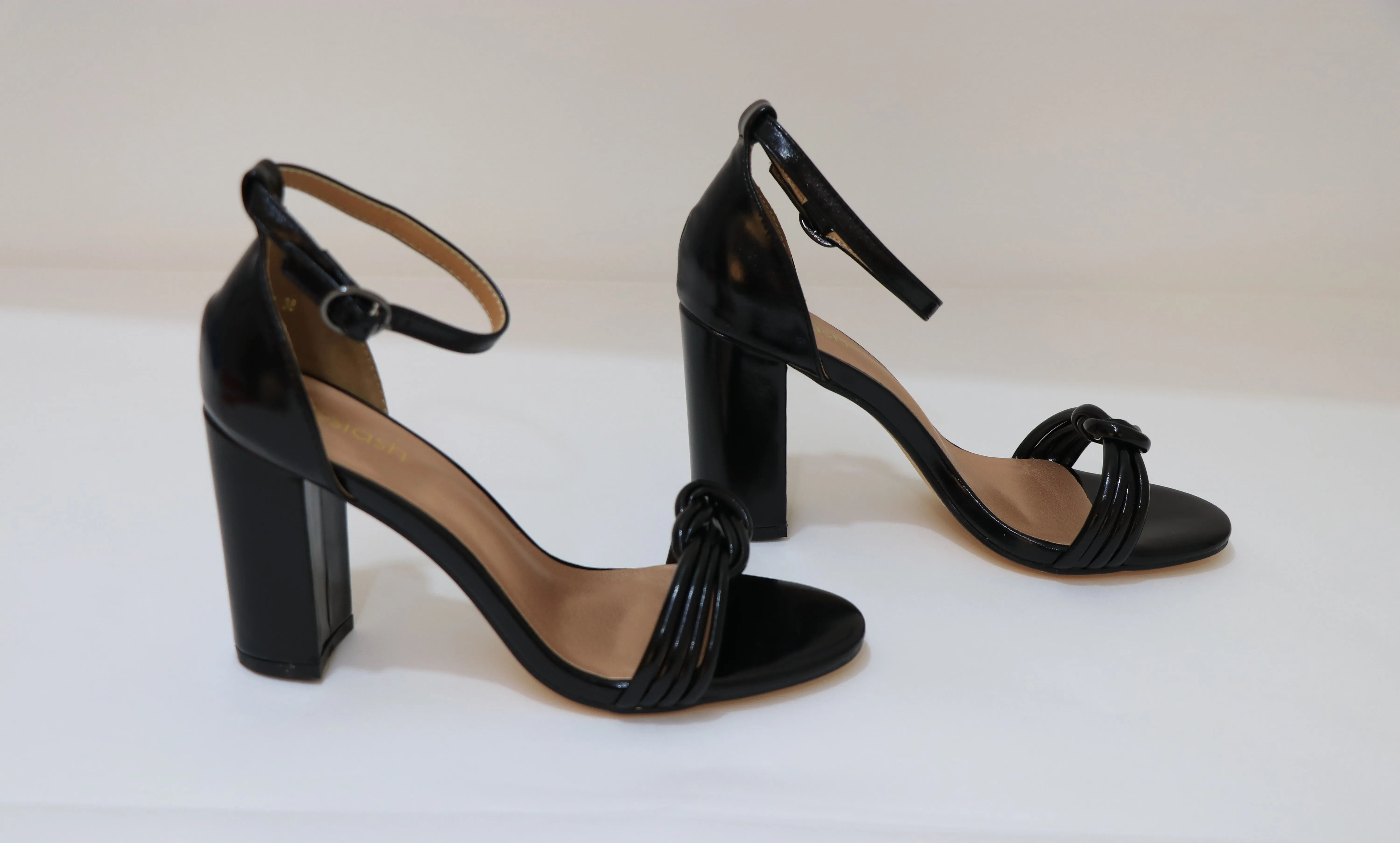 SLASH Shiny High Heels Sandals