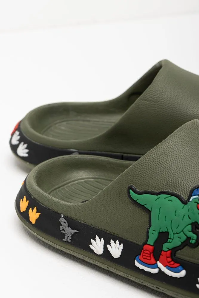 Slide Olive Green