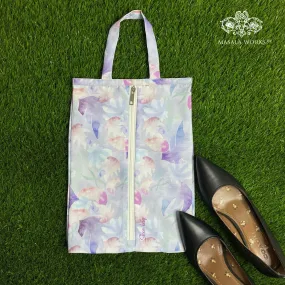 Subtle Foliage Shoe Bag