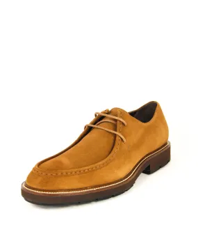 Tod's Men's POLBASSO BISCOTTO Suede Lace Up Elegant Block Low Heel Leather Shoes