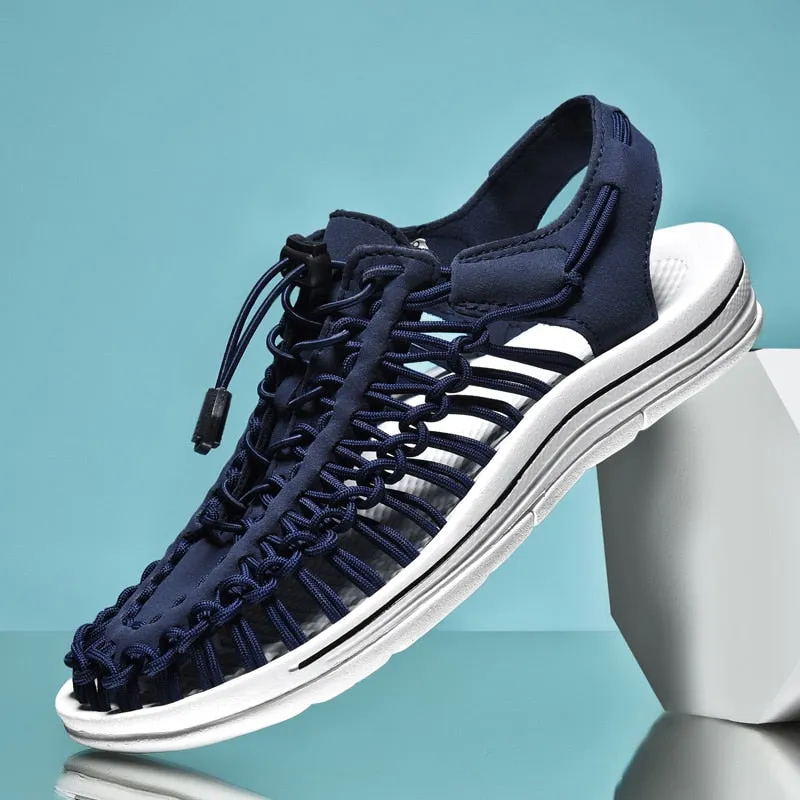 Weaving Design Breathable Casual Sandals For Men & Women
