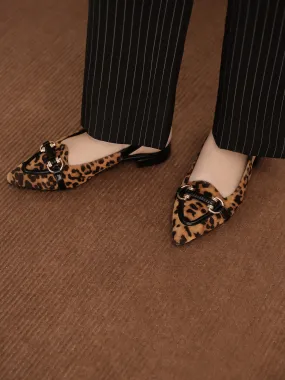Women "NATSU" Back Strap Flat Sandals