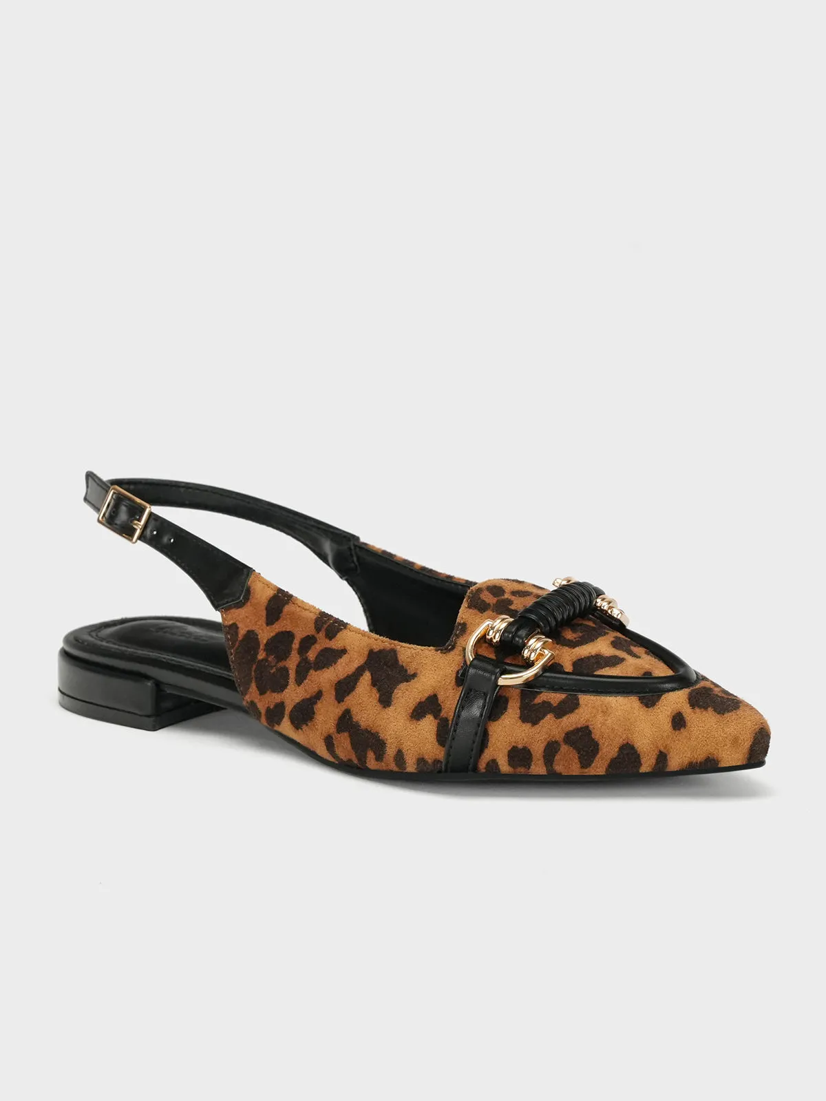 Women "NATSU" Back Strap Flat Sandals