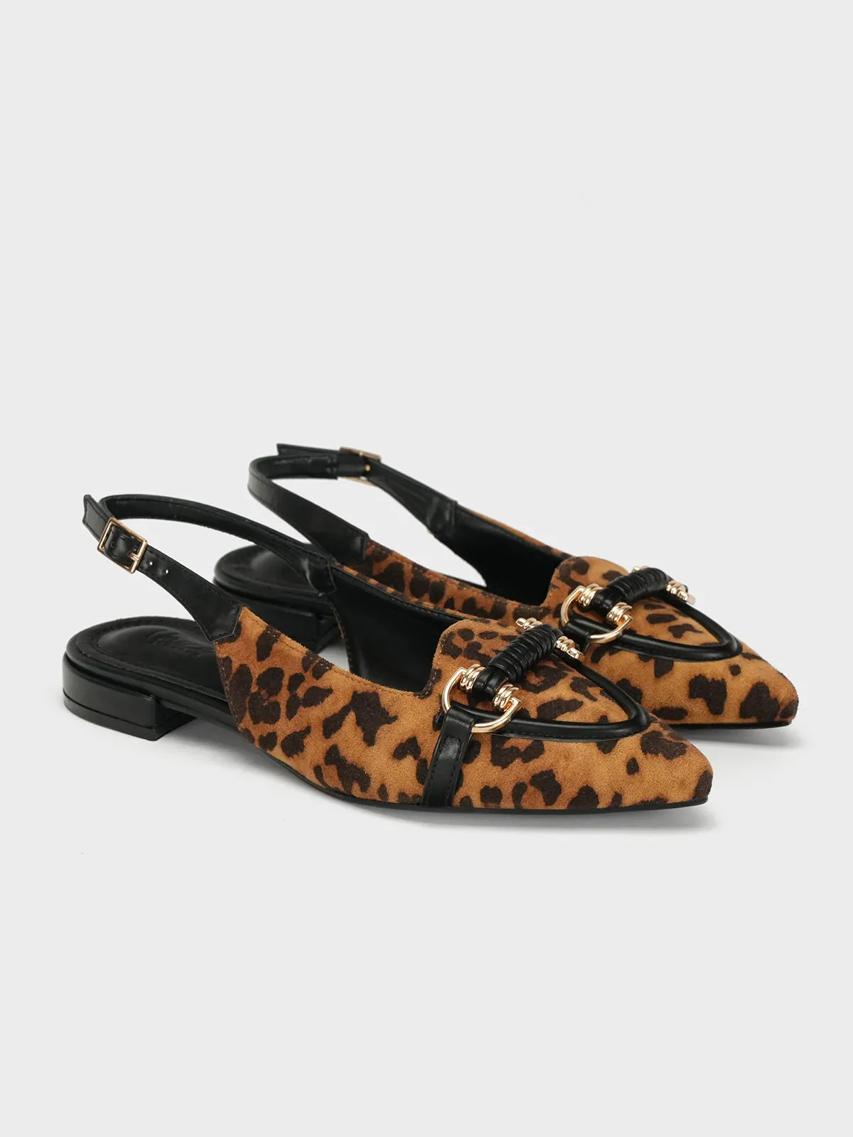 Women "NATSU" Back Strap Flat Sandals
