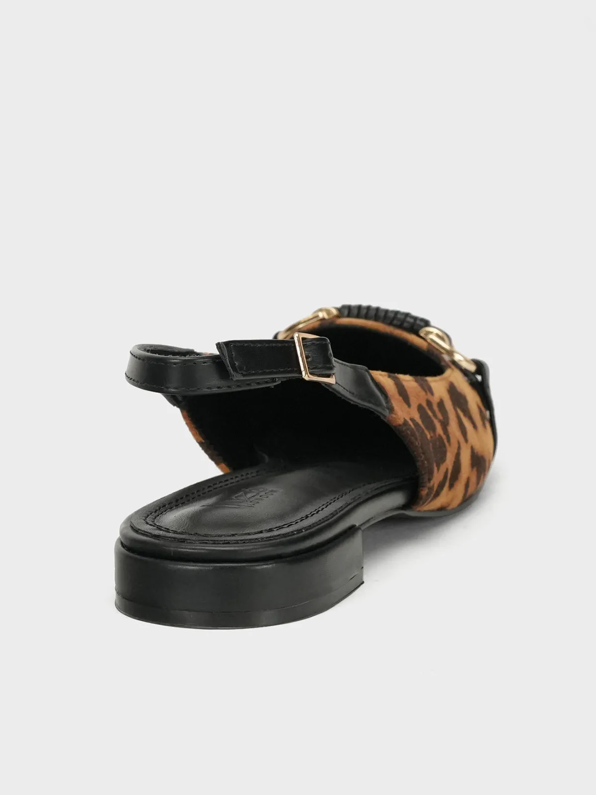 Women "NATSU" Back Strap Flat Sandals