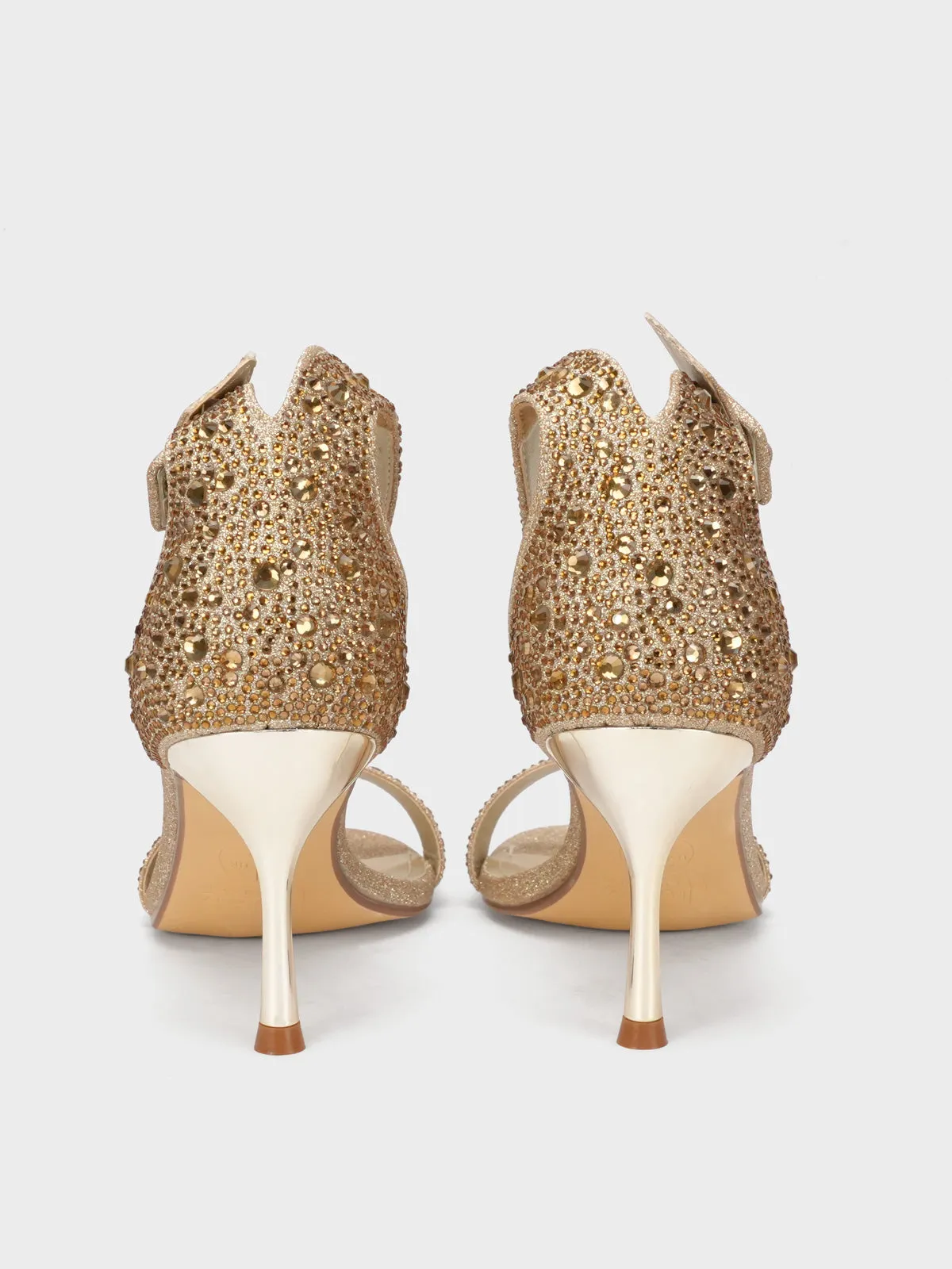 Womens "CYNZIA" Diamante Evening Sandals
